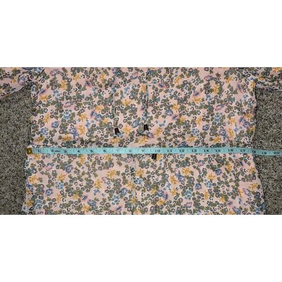 ASMiRAY Women's Maxi Ruffle Tiered Made in Turkey Modest SZ 38 (M) Micro-Floral - Picture 16 of 16